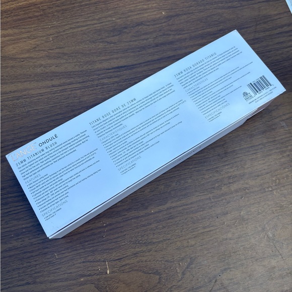 L’ange ondulé 25mm titanium curling wand blush rose - Picture 7 of 8